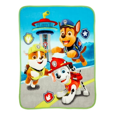 PAW Patrol Kids Coral Fleece Throw, 46 x60, Nickelodeon