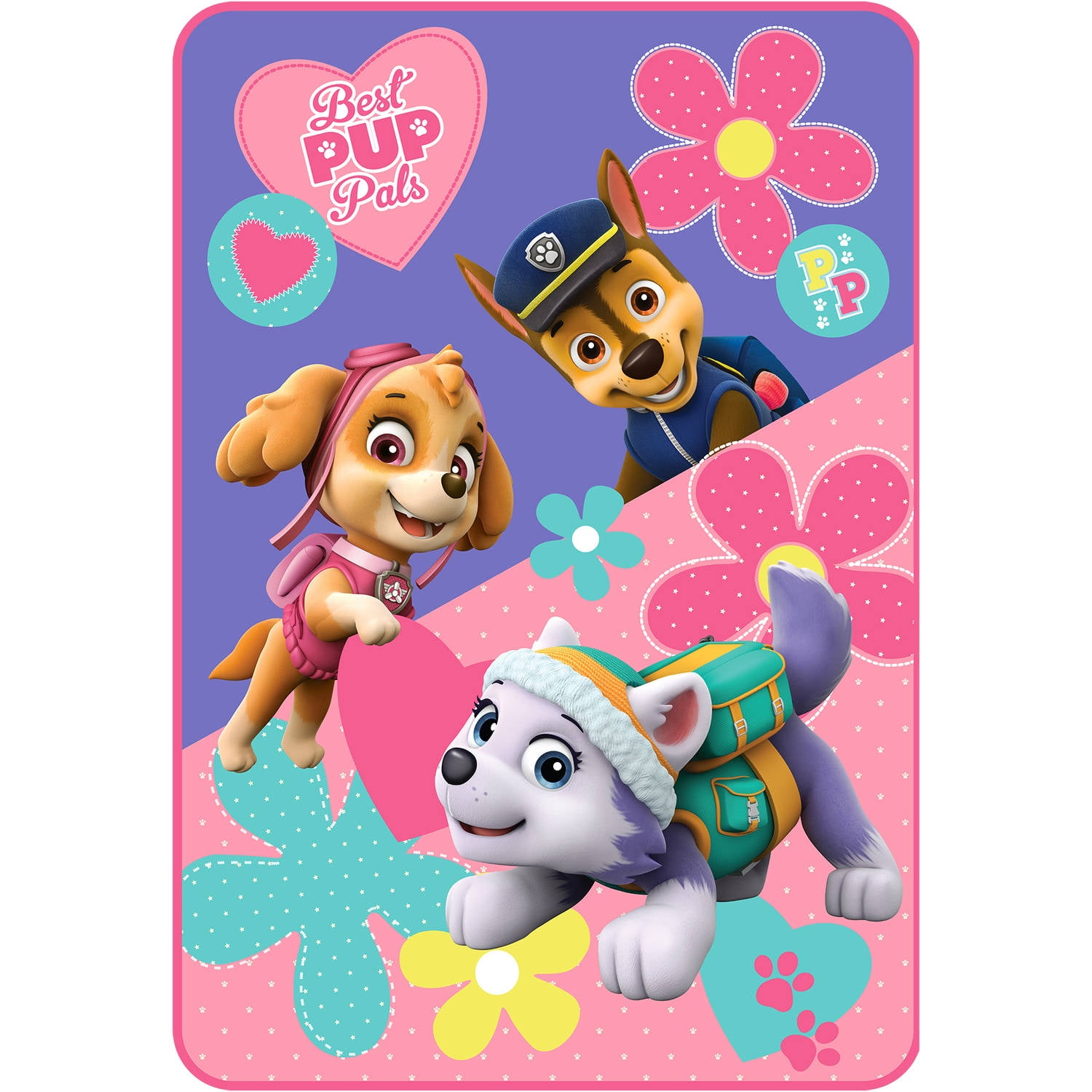 Pink paw patrol blanket sale