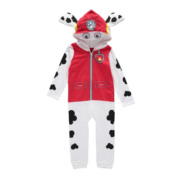 PAW Patrol Long Sleeve Hooded Romper (Toddler), 1 Count, 1 Pack