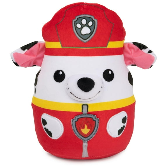 PAW Patrol Marshall Squish Plush, Official Toy from The Hit Cartoon, Squishy Stuffed Animal for Ages 1 and Up, 8