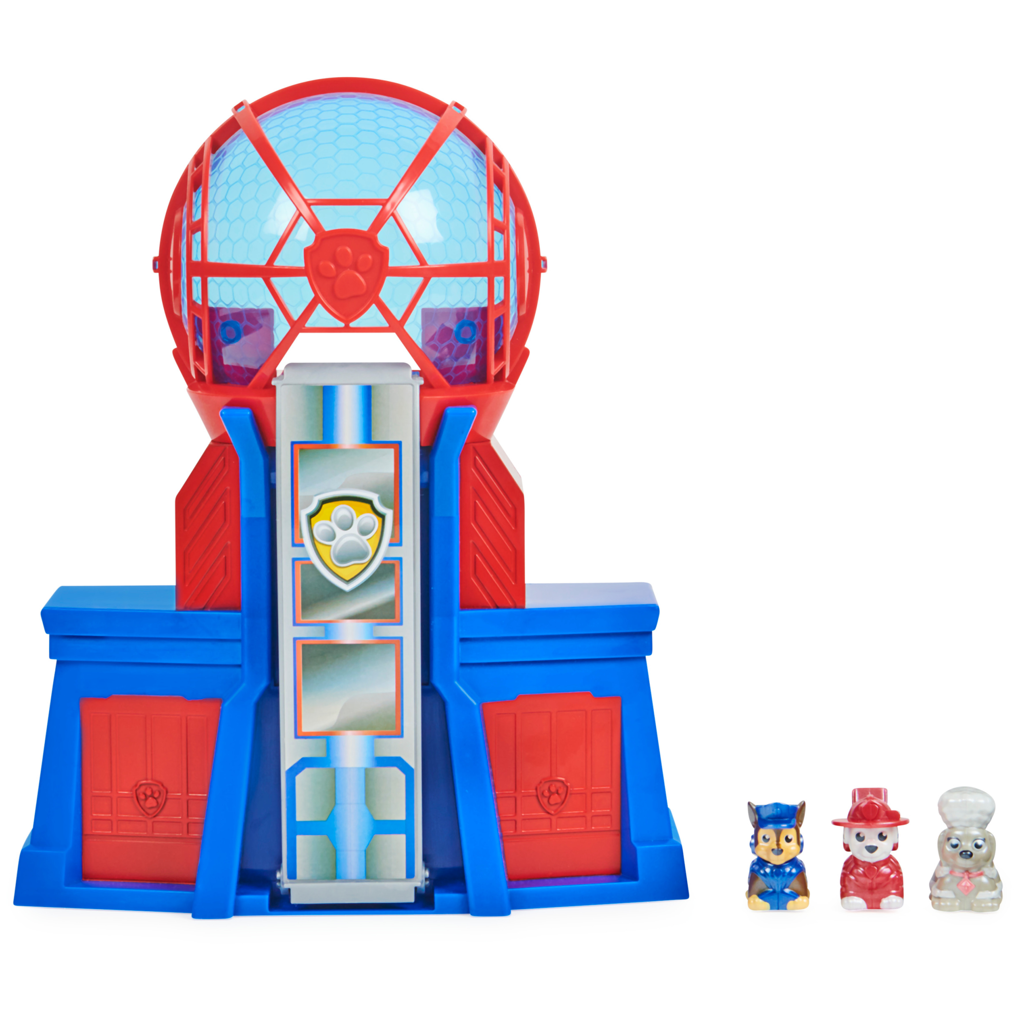 PAW Patrol Micro Movers Movie City Tower with 3 Exclusive Toy Figures