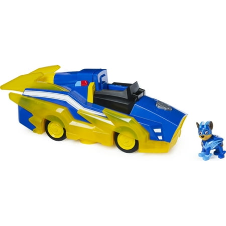 PAW Patrol, Mighty Pups Charged Up Chase Transforming Deluxe Vehicle with Lights and Sounds