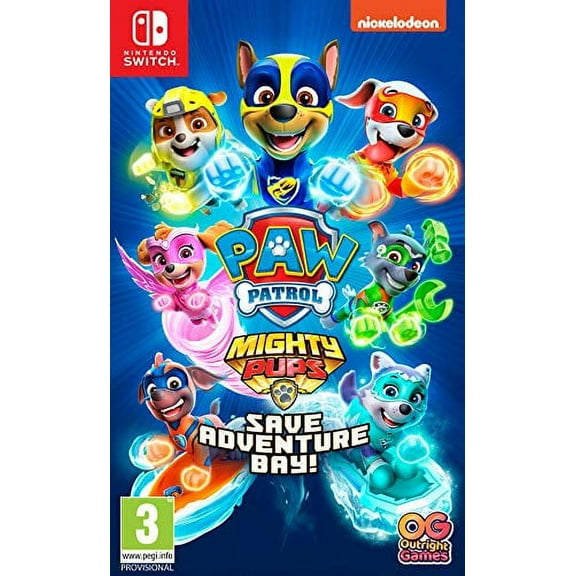 PAW Patrol Mighty Pups Save Adventure Bay! (Nintendo Switch)