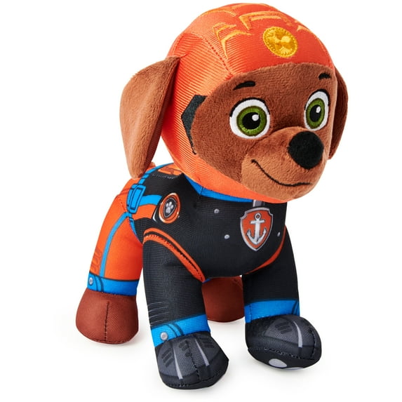 PAW Patrol, Moto Pups Zuma, Stuffed Animal Plush Toy, 8-inch, for Kids Aged 3 and up