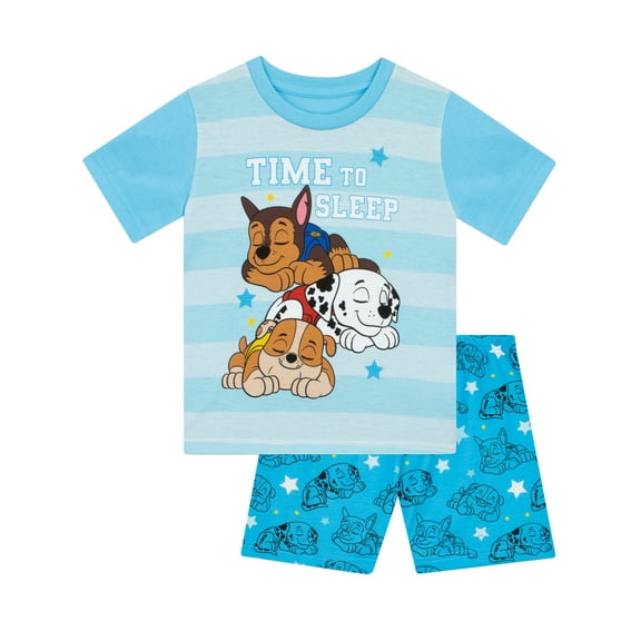 PAW Patrol Pajamas Boys Blue Sizes 2T-8