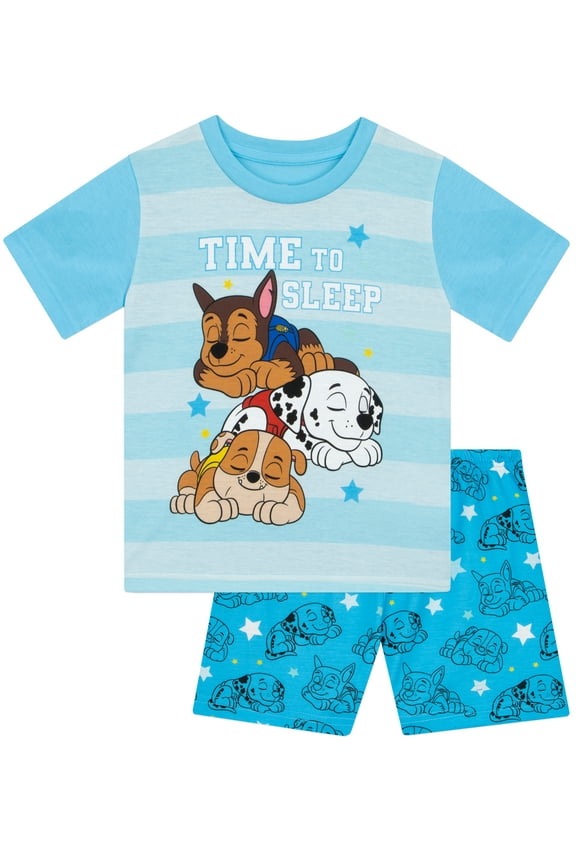 Pajamas Boys Blue Sizes 2T-8