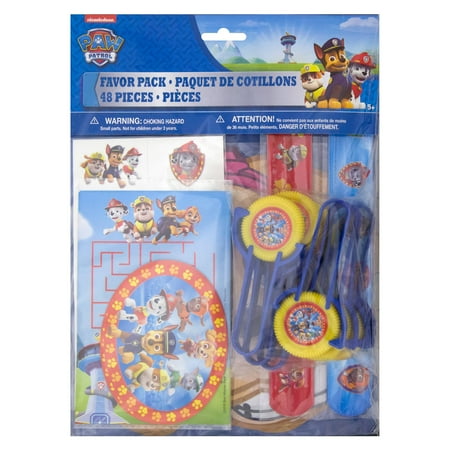 PAW Patrol Party Favors for 8, 48pcs