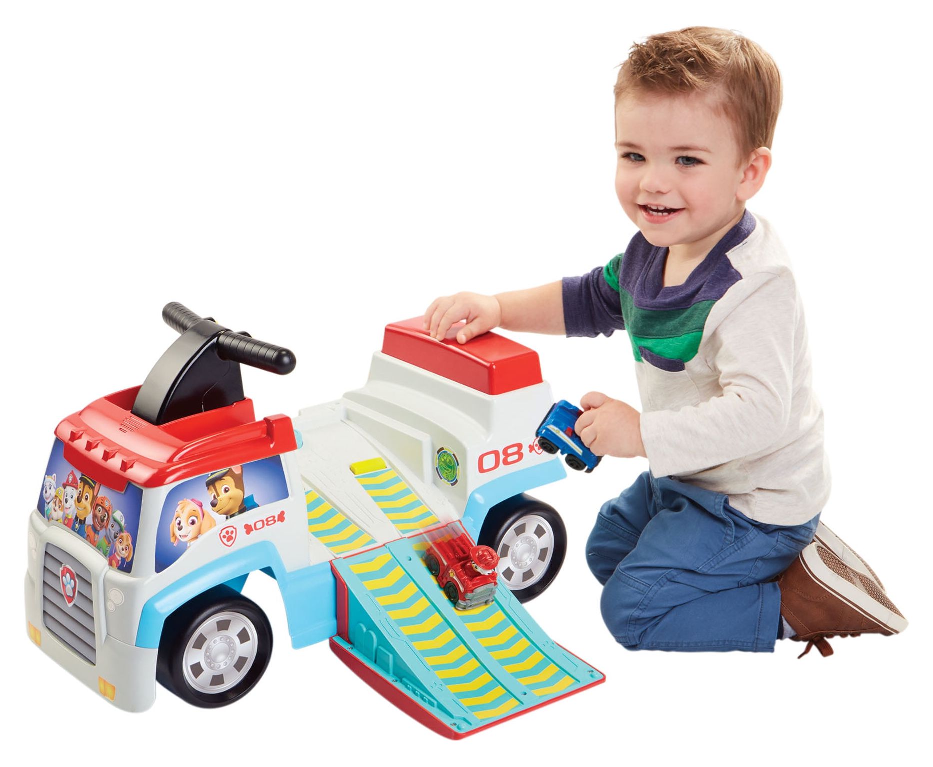 PAW Patrol Patroller Ride-On Includes Chase and Marshall Mini Vehicles - image 1 of 5