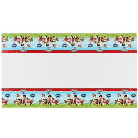 PAW Patrol Plastic Table Cover, 54" x 96"