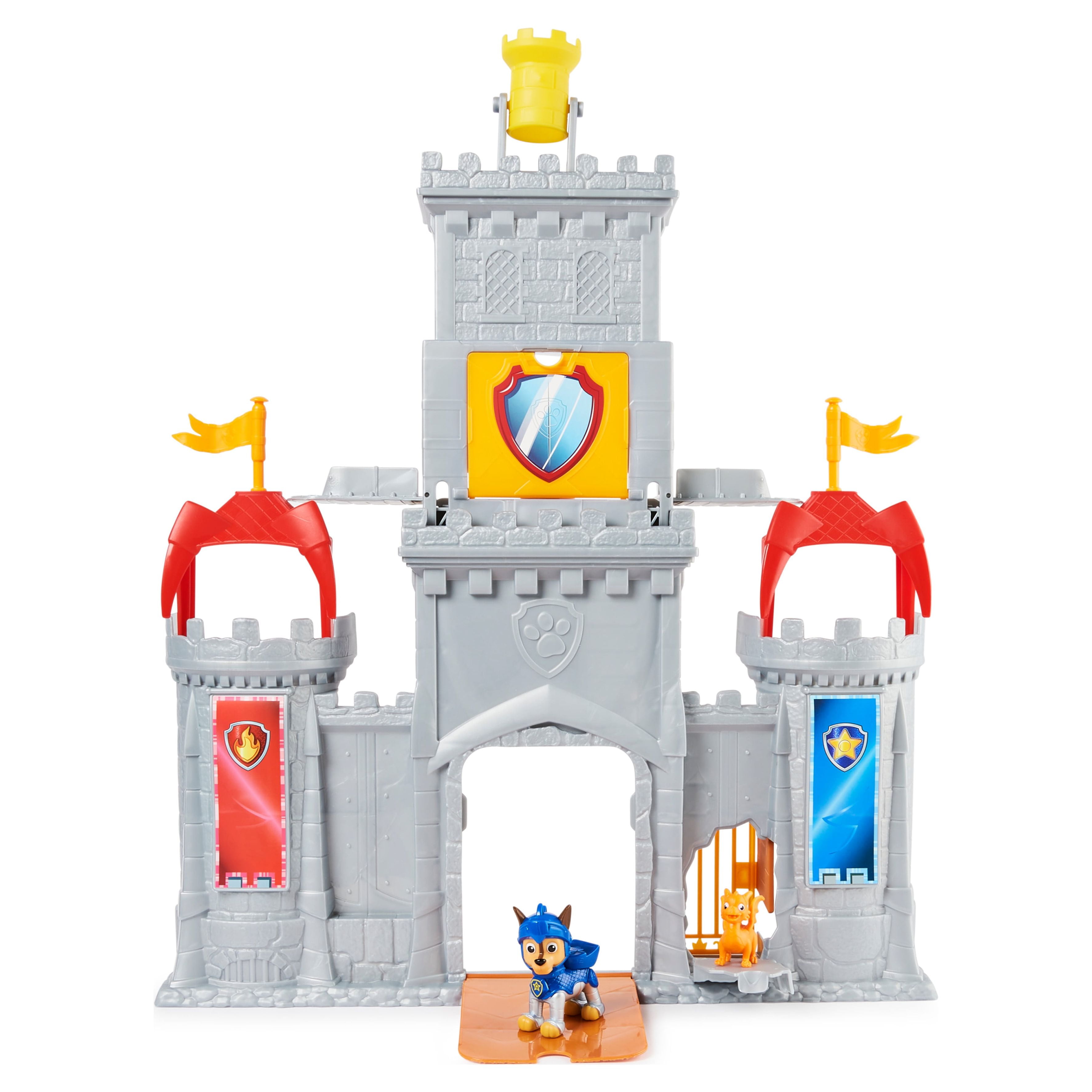 PAW Patrol Rescue Knights Castle HQ Playset with Chase and Mini Dragon  Draco NIB