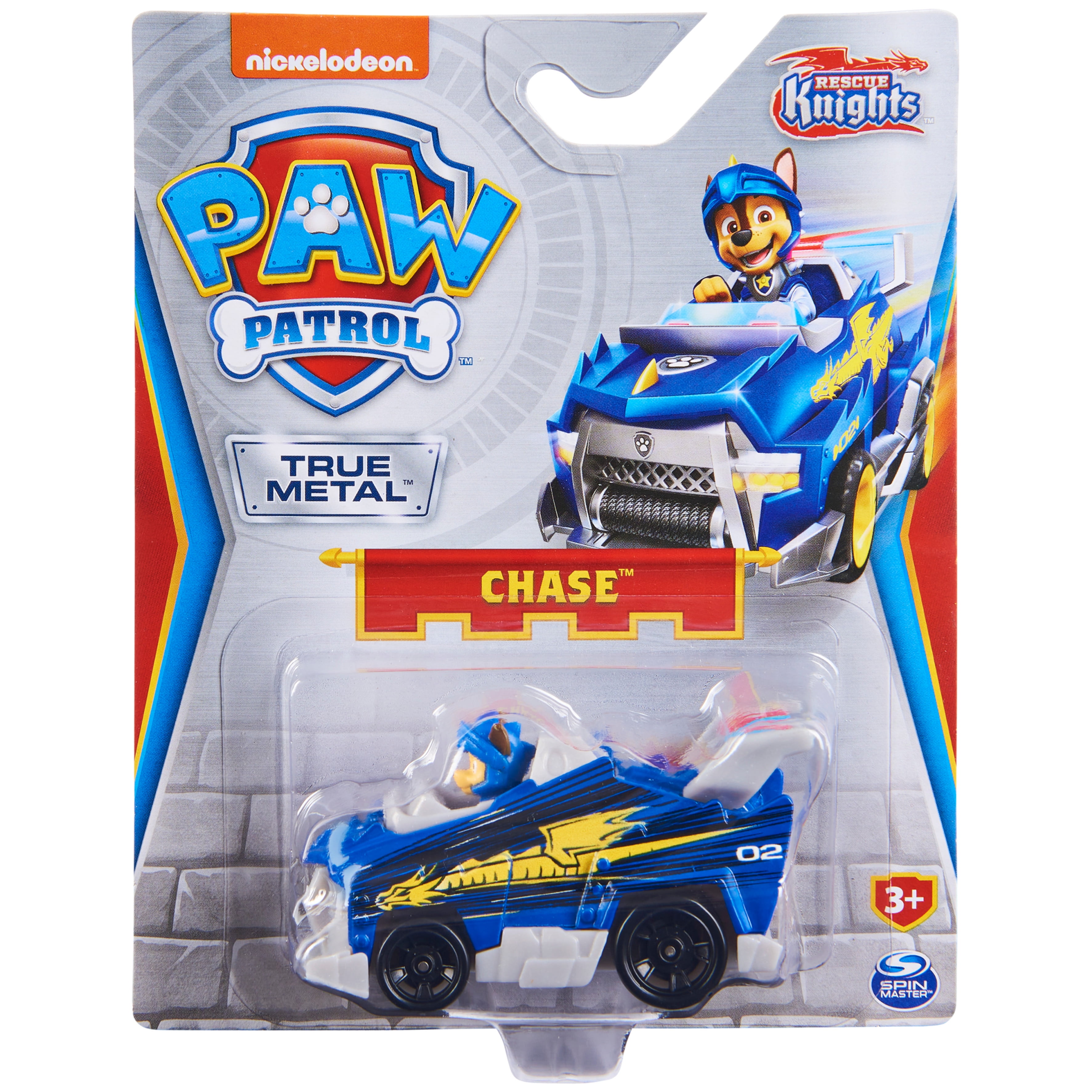  Chase Paw Patrol - Coche fundido a presión escala 1:55 :  Juguetes y Juegos