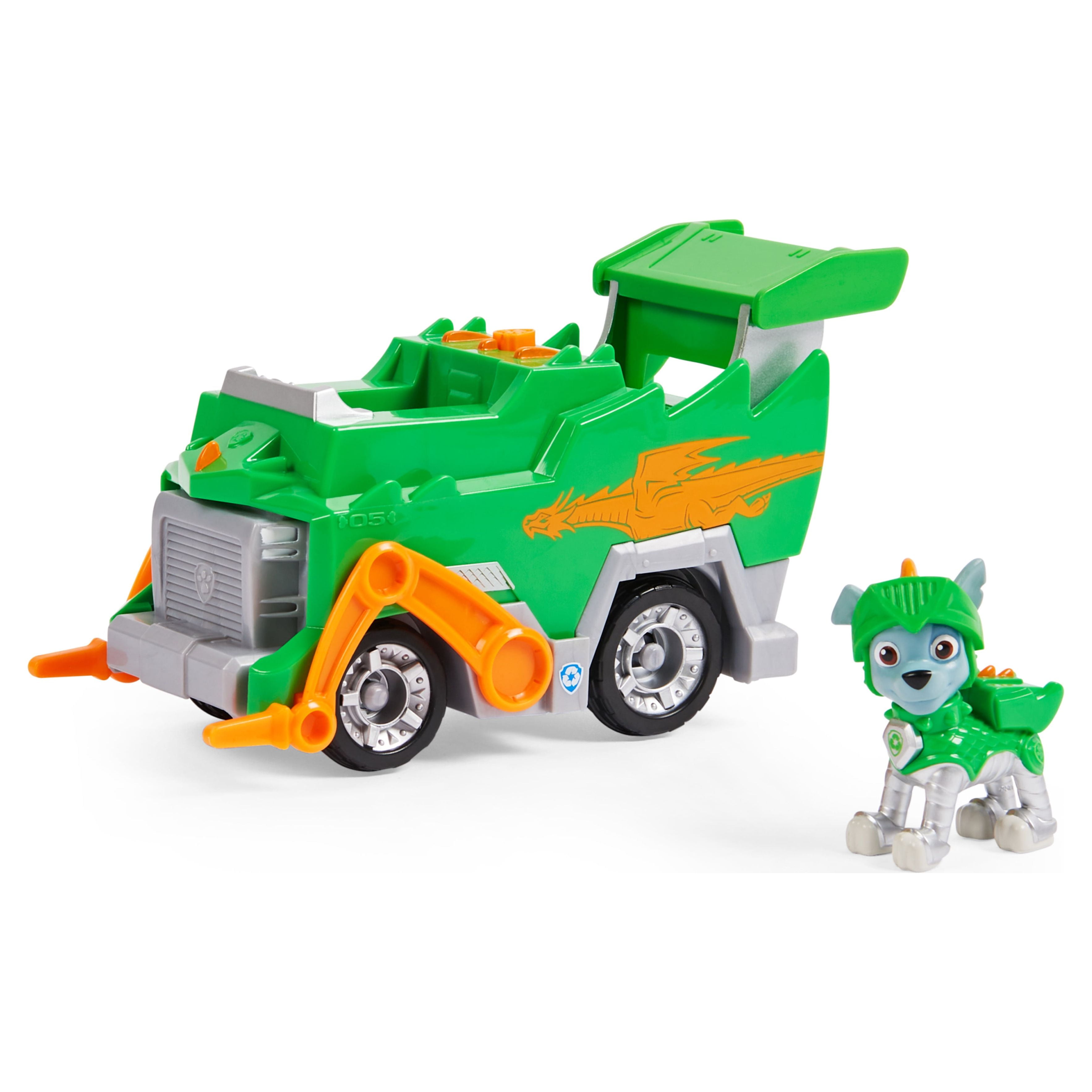 VÉHICULE ET FIGURINE PAT'PATROUILLE (PAW PATROL) RESCUE KNIGHTS : CAMION DE  MARCUS - N/A - Kiabi - 22.39€