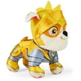 thumbnail image 1 of PAW Patrol: Rescue Knights - Rubble Plush Toy, 8-Inches Tall, 1 of 7