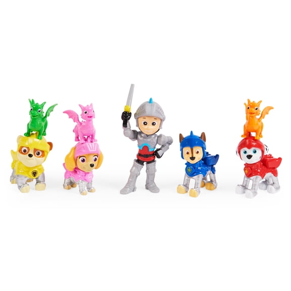 PAW Patrol: Rescue Knights - Ryder and Pups, 8 pc. Figure Gift Pack