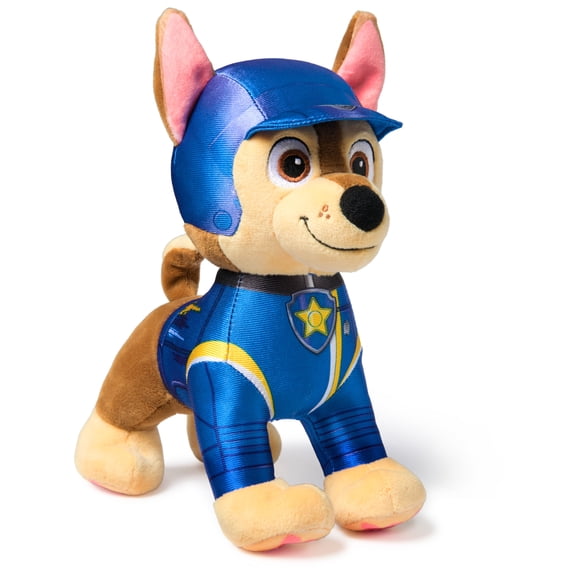 PAW Patrol Rescue Wheels, Chase 8-Inch Plush Toy for Kids Ages 3+