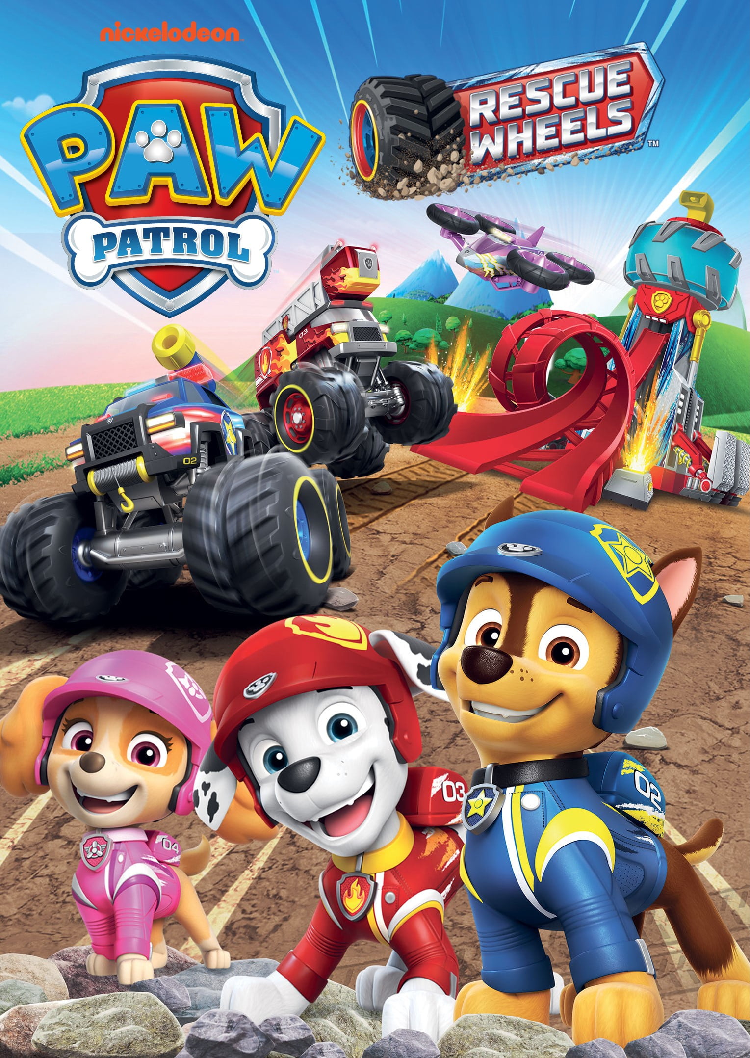 PAW Patrol: Rescue Wheels (DVD) - Walmart.com