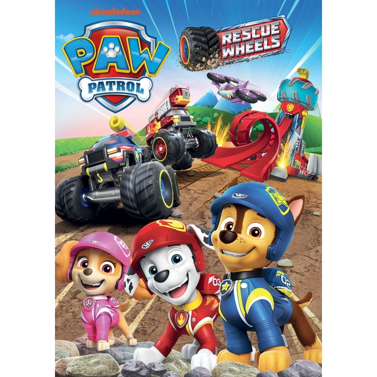 Paramount Home Video PAW Patrol Rescue Wheels DVD with Monster
