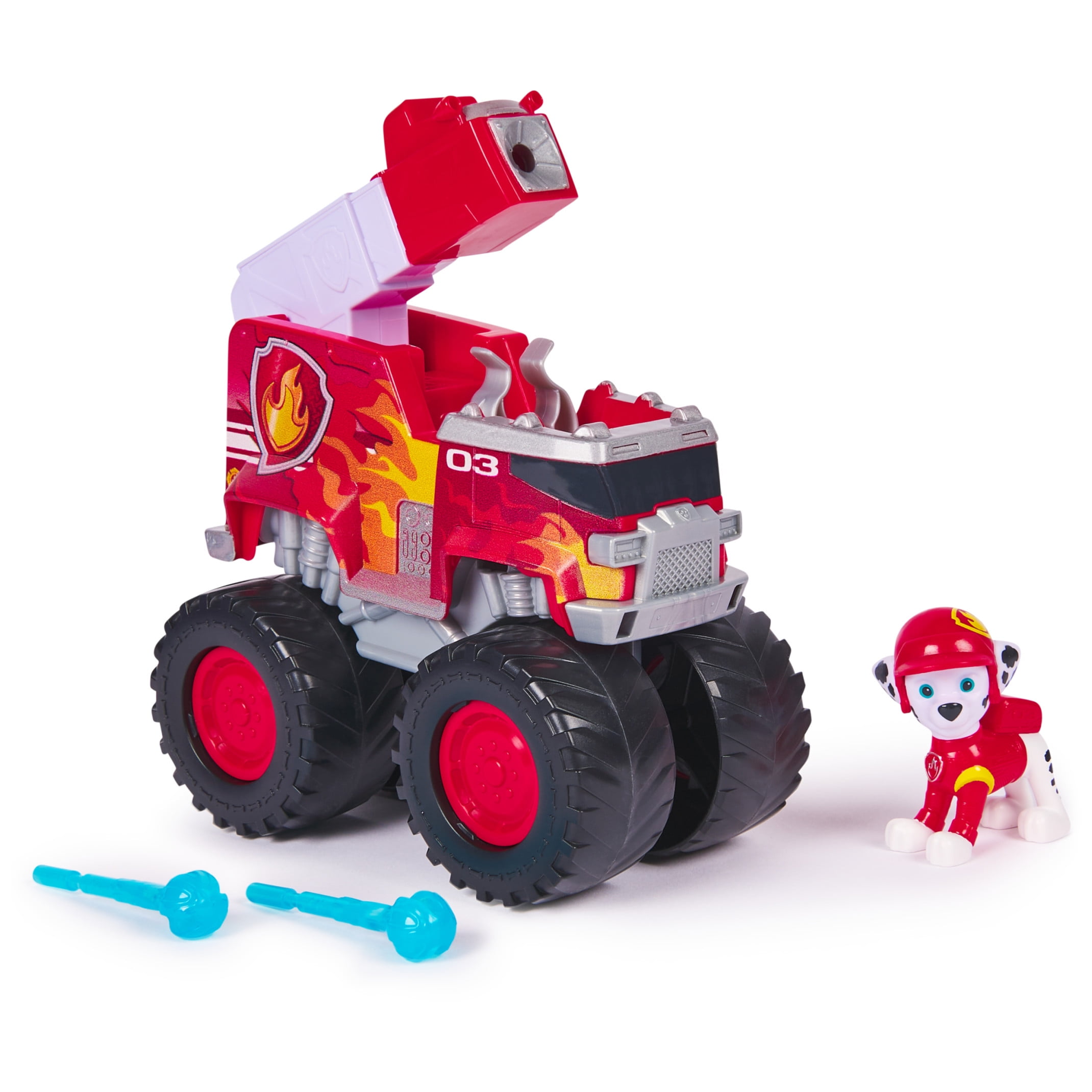 PAW Patrol Rescue Wheels Marshall s Firetruck with Action Figure