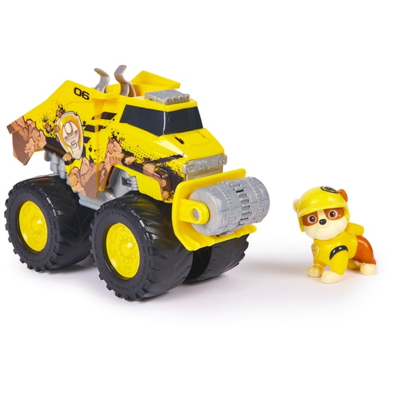 PAW Patrol: Rescue Wheels Rubbles Bulldozer, with 2.5" Action Figure