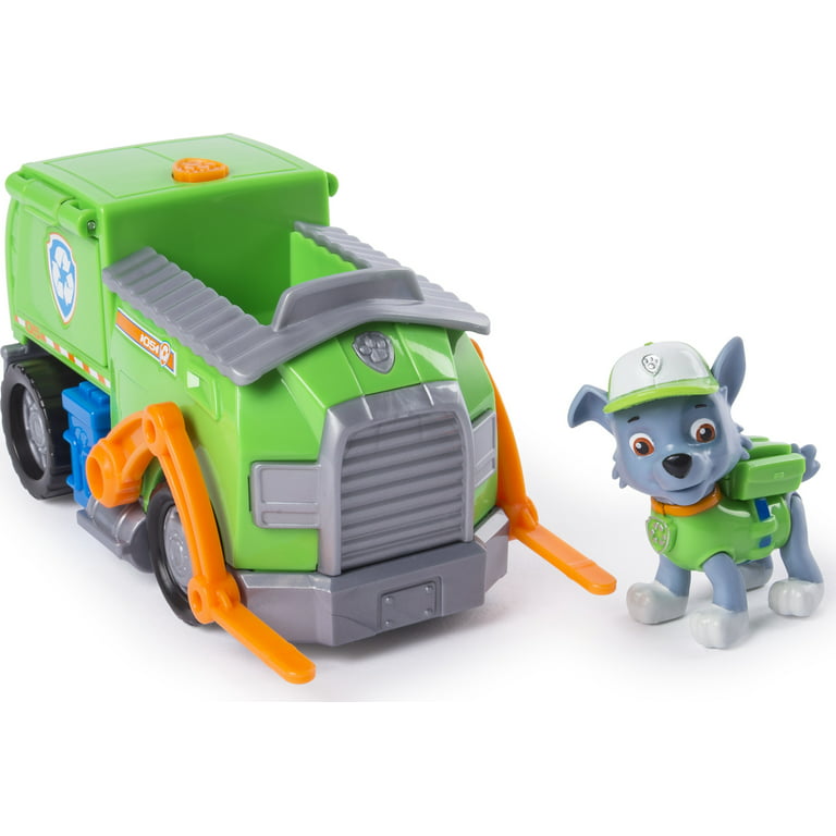 PAW Patrol Live! on X: Rocky is a six-year old Mixed Breed recycling pup.  🐾 He can usually find just the right thing to solve a problem. Rocky  reduces, reuses, and recycles