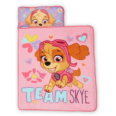 PAW Patrol Skye Toddler Nap Mat with Pillow and Blanket