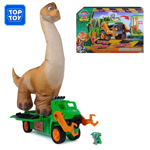 PAW Patrol: The Dino Movie Megasaurus Dino Vehicle, Ages 3+