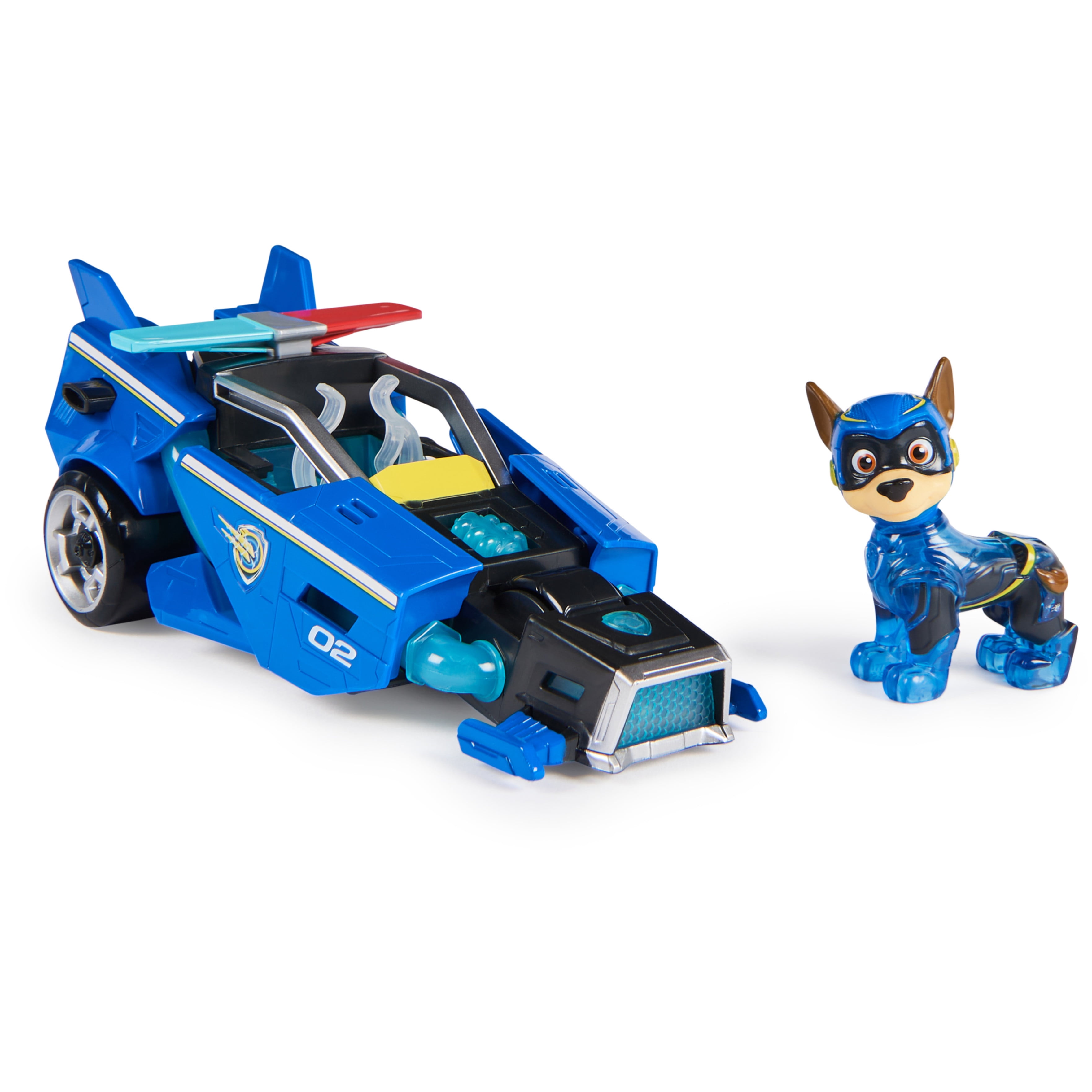 Paw Patrol The Mighty Movie Toy Car with Chase