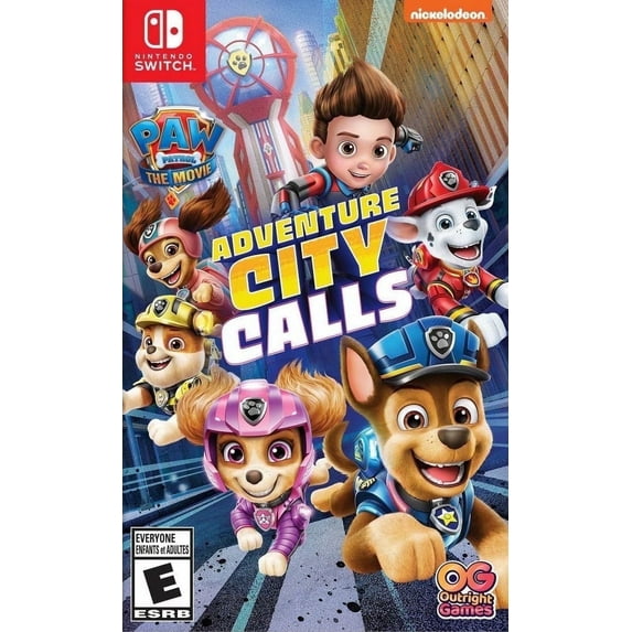 PAW Patrol The Movie Adventure City Calls, Outright Games, Nintendo Switch