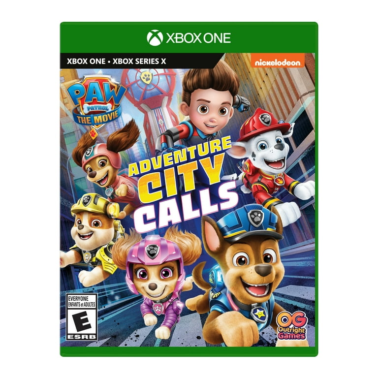 Games, X, Outright Xbox Patrol Calls, OG02144 Series City PAW The Xbox Movie Adventure One,
