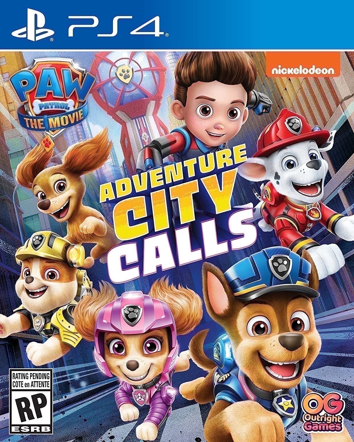 PAW Patrol The Movie Adventure City Calls, Outright Games, PlayStation 4