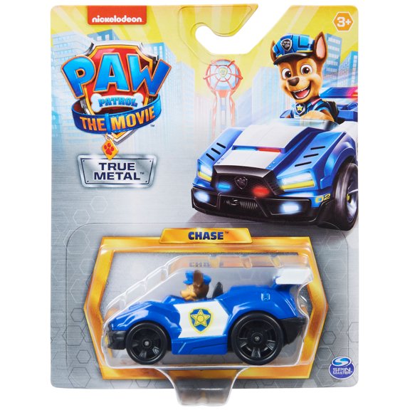 PAW Patrol: The Movie True Metal Chase Die-Cast Vehicle, 1:55 Scale