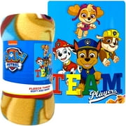 PAW Patrol Toddler/Child character Fleece/Polyester Plush Throw, 45" x 60"