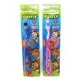 thumbnail image 1 of PAW Patrol Toothbrush for Kids 3+ yrs. Soft Suction Cup Pack of 2, 1 of 5