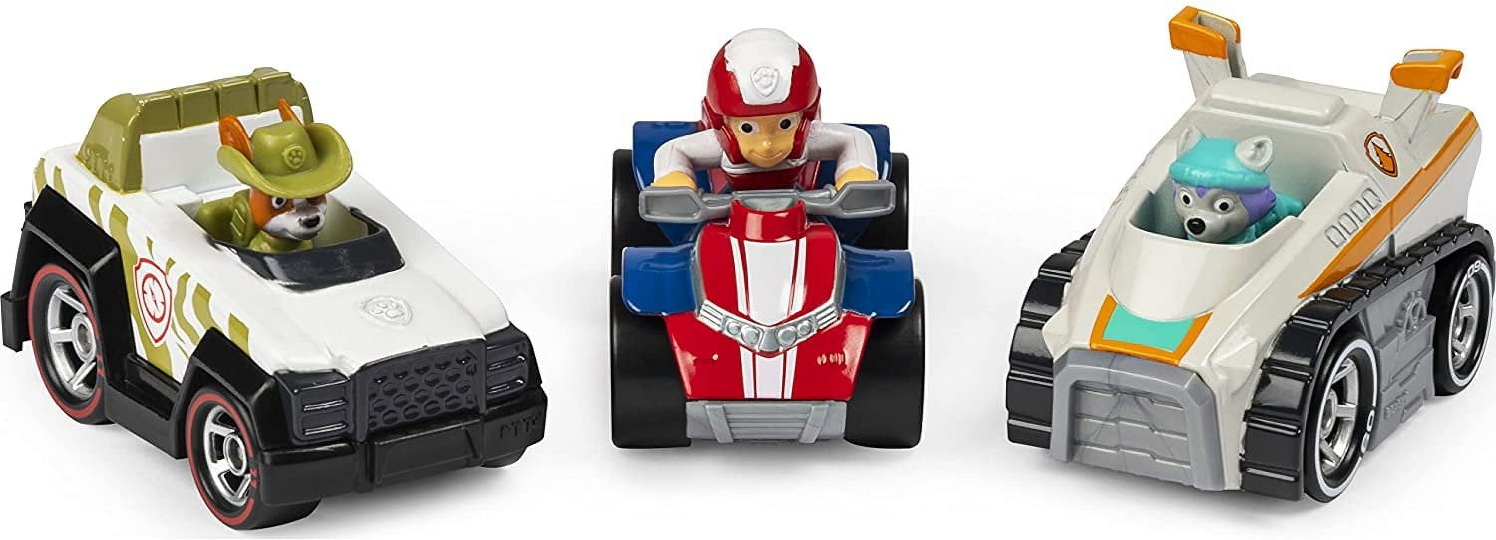 PAW Patrol, True Metal Classic Pack of 3 Collectible Die-Cast Vehicles, 1:55 Scale