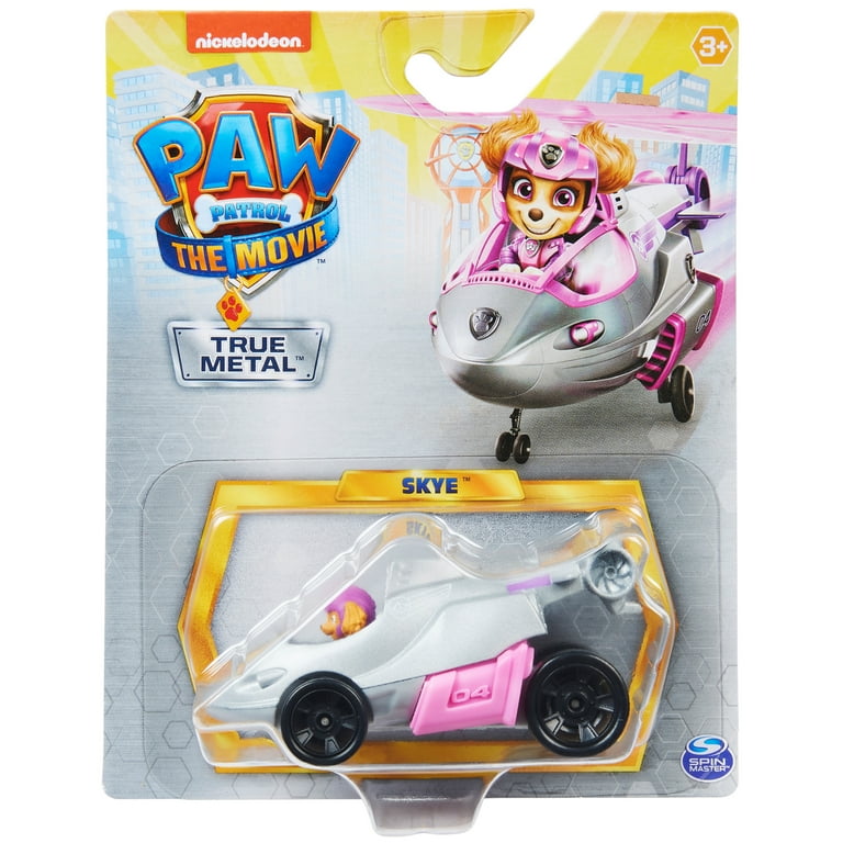 PAW Patrol True Metal Skye Collectible Die Cast Vehicle Movie Series 1 55 Scale Kids Toys for Ages 3 and up
