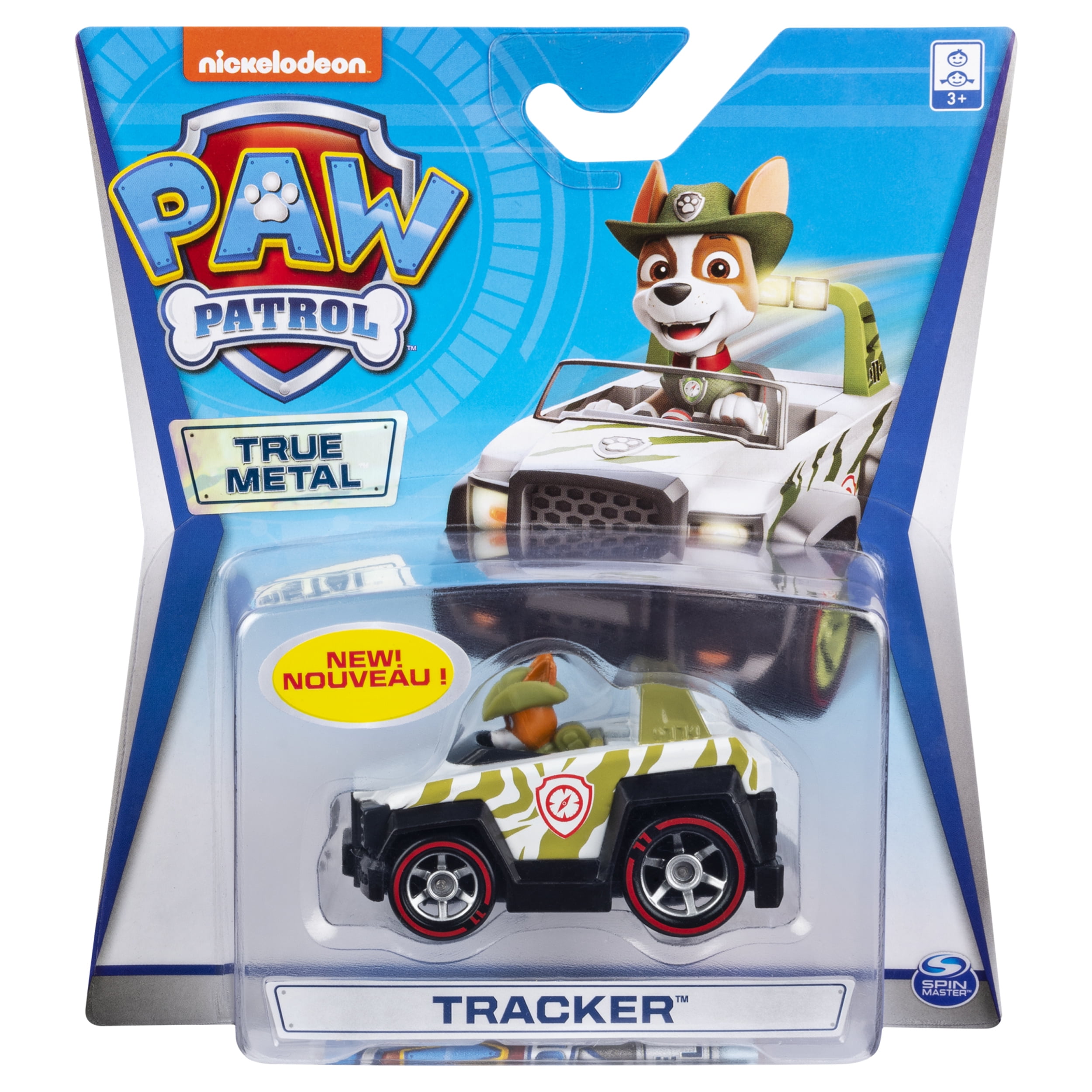 PAW Patrol, True Metal Tracker Collectible Die-Cast Series 1:55 Scale - Walmart.com