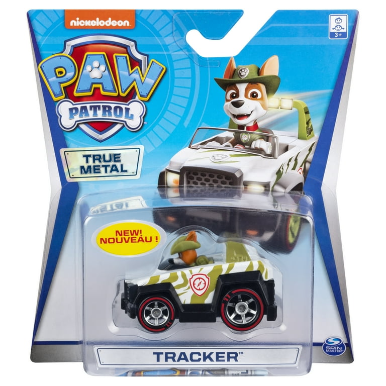 Patrulla Canina Tracker Autito Coleccionable Metalico 1:55