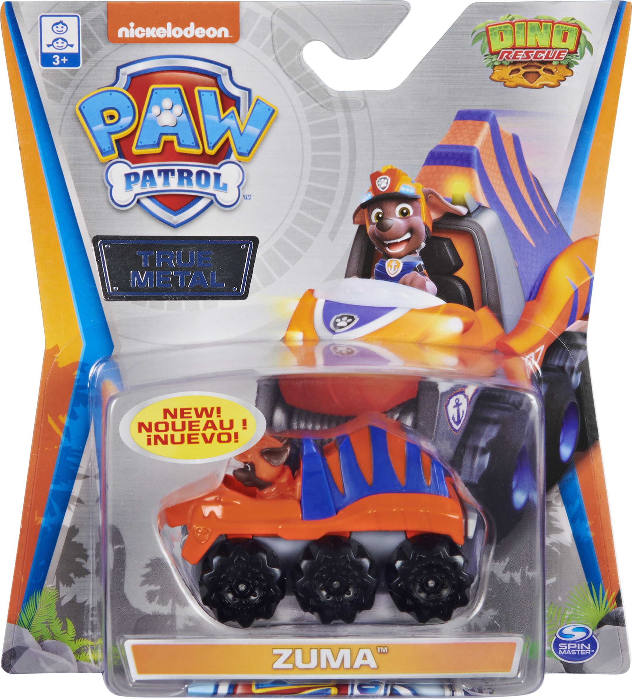 Paw Patrol Zuma Dino Rescue Diecast Vehículo 1:55 Costa Rica Ubuy