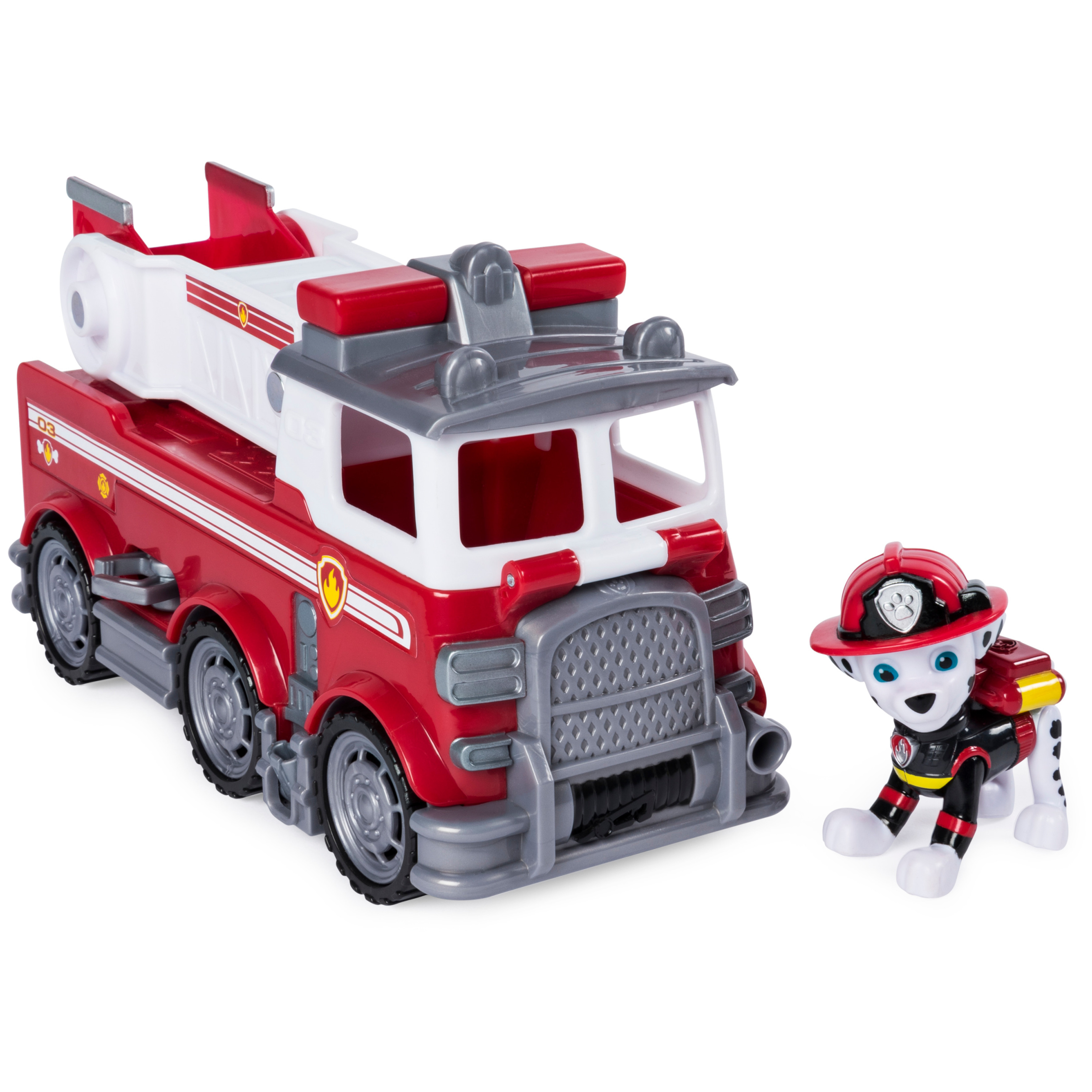 PAW Patrol Ultimate Rescue - Marshall’s Ultimate Rescue Fire Truck with Moving Ladder and Flip-open Front Cab, for Ages 3 and Up - image 1 of 9