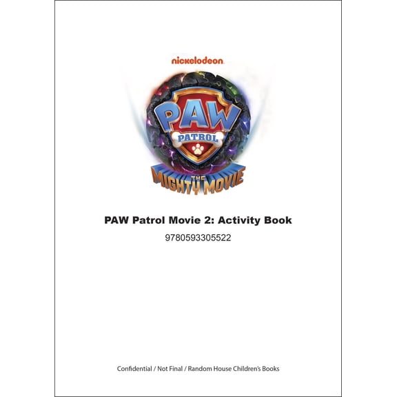 PAW Patrol: the Mighty Movie: Official Activity Book (Paperback)