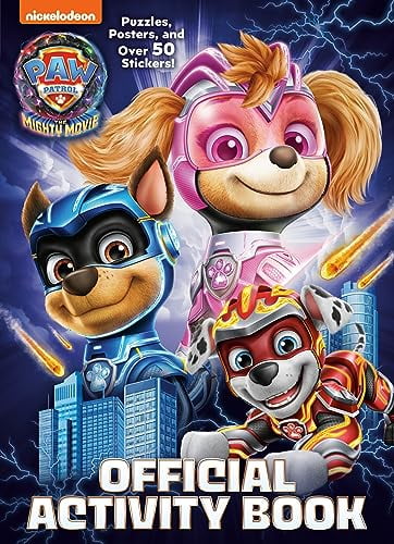 Pre-Owned Paw Patrol: The Mighty Movie: Official Activity Book (Paperback) 0593305523 9780593305522