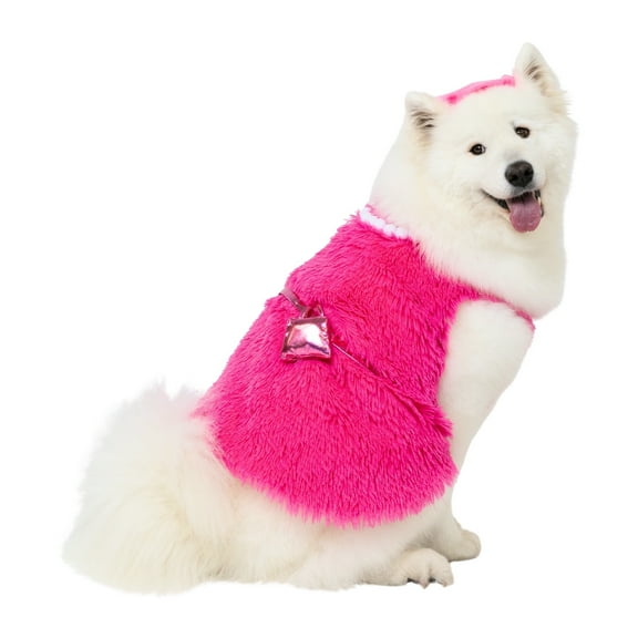 Vibrant Life Halloween Costume for Dogs, Paw-risian, Pink, Large