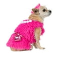 thumbnail image 1 of Vibrant Life Halloween Costume for Cats & Dogs, Paw-risian, Pink, Extra Small, 1 of 9