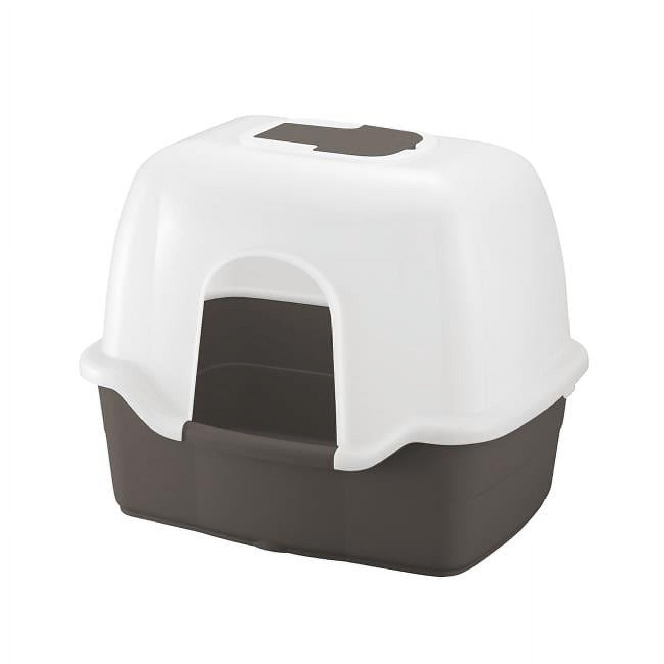 Curated visual reference: Gallery Detail: Paw Trax Wide Hooded Cat Litter Box