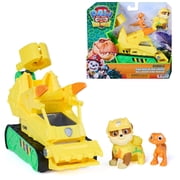 PAW Patrol: The Dino Movie Rubble Dino Rescue Bulldozer, Ages 3+