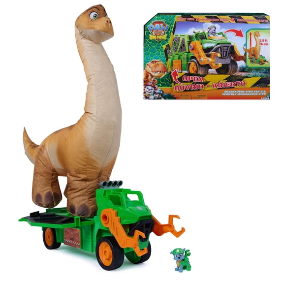 PAW Patrol: The Dino Movie Megasaurus Dino Vehicle, Ages 3+
