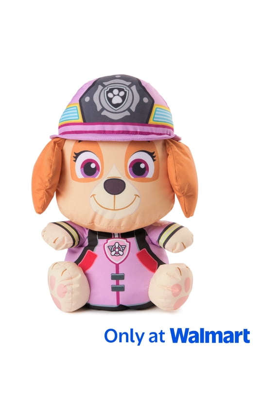 : Fire Rescue Skye Swisheez Plush Toy, Squishy Stuffed Animal for Kids Ages 3+