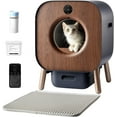 thumbnail image 1 of PAWBBY Self Cleaning Litter Box, Automatic Cat Litter Box Self Cleaning for Multi Cats, TUV Certified/Anti-Pinch/Safety Protection/Odor Removal/APP Control Extra Large Litter Box with Mat & Liner, 1 of 5
