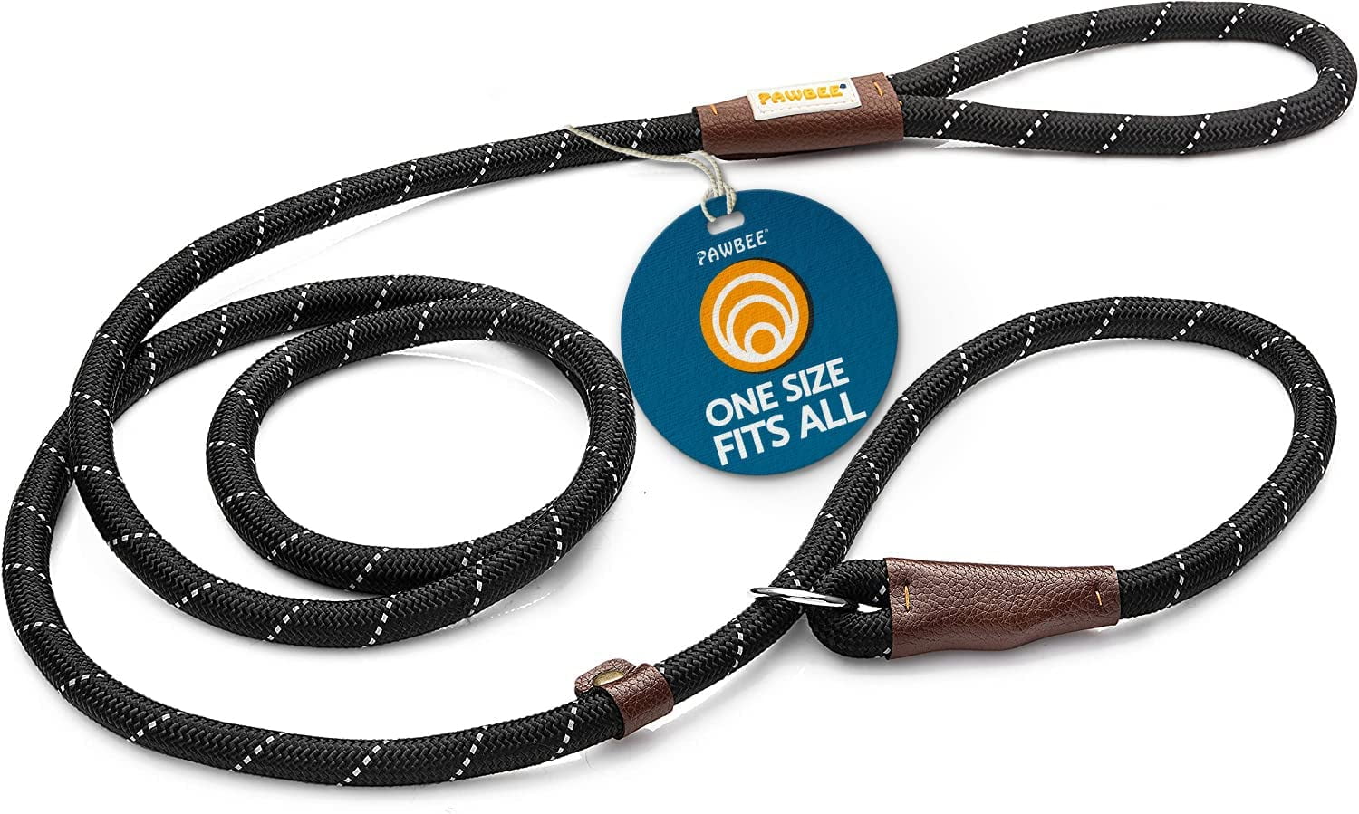  Brilliant Paw Slip Lead Dog Leash 6FT, Strong Braided