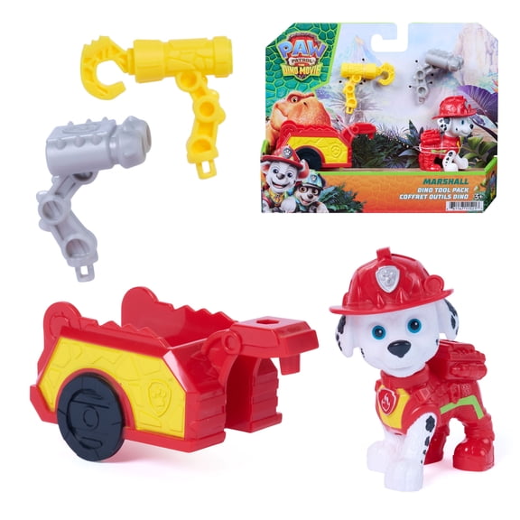 PAW Patrol: The Dino Movie Marshall Dino Tool pack, Ages 3+